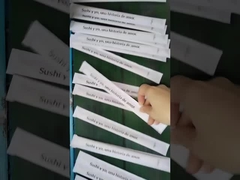 Disposable Bamboo chopsticks Sturdy Smooth,Individually Wrapped Japanese Sushi & Asian Dishes,chopst