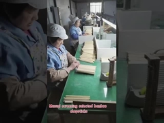 Manual screening bamboo chopsticks 