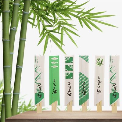 100% Natural Color Disposable Japanese Sushi Chopsticks