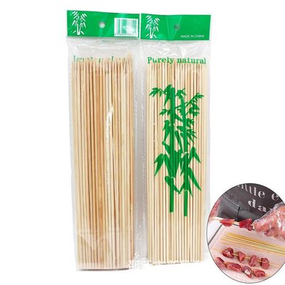 Convenient Long Bamboo Skewers Bamboo Skewers Bbq Easy To Use Safety