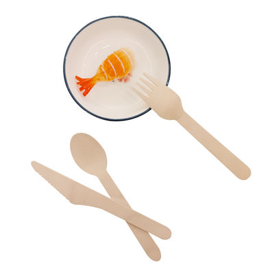 17cm Disposable Bamboo Cutlery Hygienic And Single Use Bamboo Forks Disposable