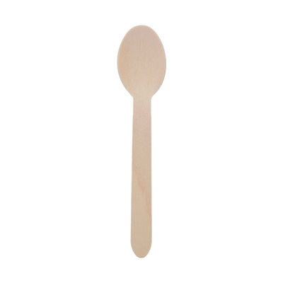 Disposable Bamboo Compostable Cutlery Versatile Natural Color Customized