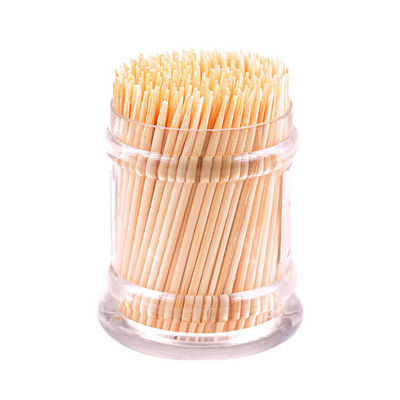 Safety Bamboo Tooth Picks Natural Color Environmentally Friendly Toothpicks Smooth Surface