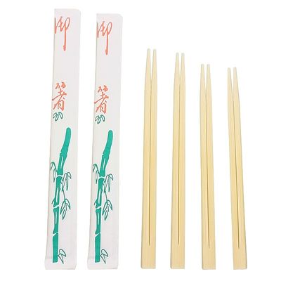 Versatile Individually Wrapped Chopsticks Antibacterial Natural Bamboo Chopsticks