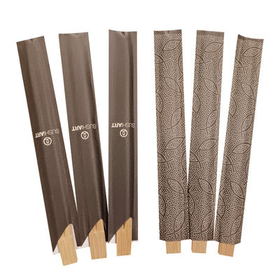 Customizable Japanese Sushi Chopsticks Carbonization Surface Polished