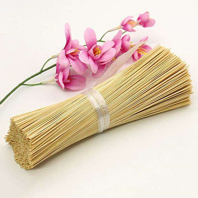 Bamboo Incense Sticks Custom Purchase Circular Skewers for Sustainable and Environmentally-Friendly Agarbatti Production