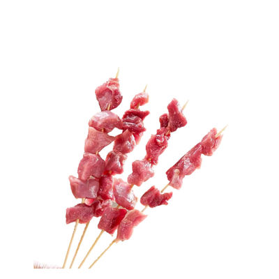 Non Stick BBQ Bamboo Sticks Not Coated Bamboo Grilling Skewers Hygienic And Convenient