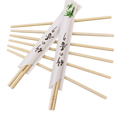 High Accuracy Round Bamboo Chopsticks Easy To Use Disposable Bamboo Chopsticks