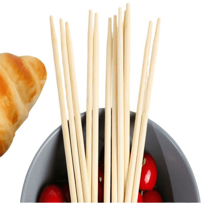 Customized Logo Round Bamboo Disposable Chopsticks Perfect for Household/Restaurant/Hotel Dining Experience