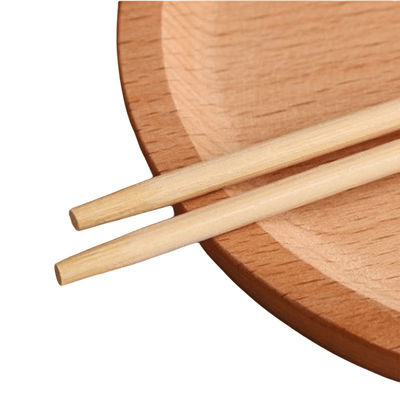 Natural Color OPP Packing Bamboo Round Disposable Chopstick Custom One-off Chopsticks Eco Friendly Biodegradable
