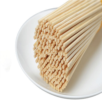 50cm Length Bamboo Skewers For Grilling Heat Resistant Moisture Proof