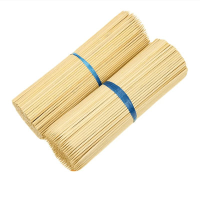 50cm Length Bamboo Skewers For Grilling Heat Resistant Moisture Proof