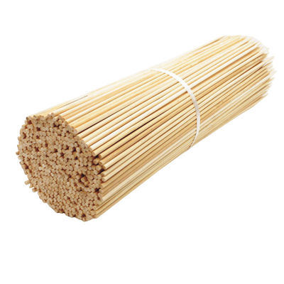 50cm Length Bamboo Skewers For Grilling Heat Resistant Moisture Proof