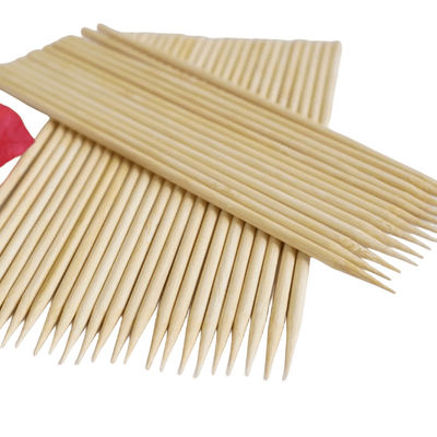 Eco Friendly BBQ Bamboo Sticks Biodegradable Bamboo Barbecue Sticks Portable