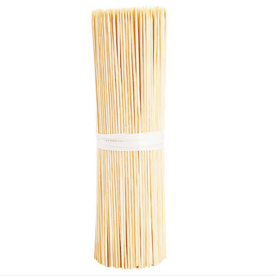 Natural Color Bamboo Skewers Bamboo Roasting Sticks For Camping And Outdoor Cooking