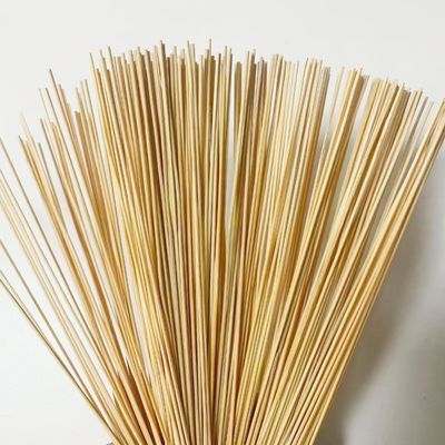 Factory Directly Sale Bamboo Incense Sticks 1.3mm Round Natural Indian Agarbatti Stick Incense Sticks