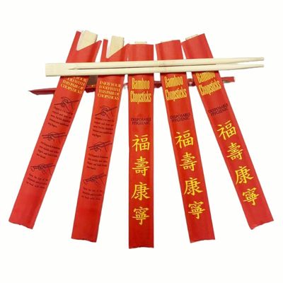 A+ Grade Quality Disposable Bamboo Chopsticks Food Contact Safe and Easy To Clean for Restaurants and Hotels