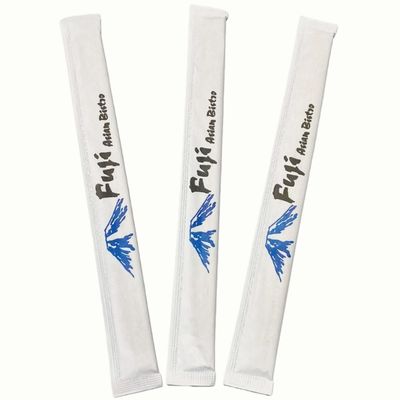 100% Natural Bamboo Japanese-Korean Style Chopsticks Disposable with Sleeves Wholesale Restaurant Fast Food Paper Wrapped Bulk Chopstick Custom Chopsticks